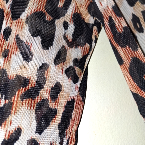 ALWAYS INDIGO! SHEER JACKET, CUTE COVER OR WRAP.. WEAR LONG SLEEVES UNDER IT! - Picture 6 of 6